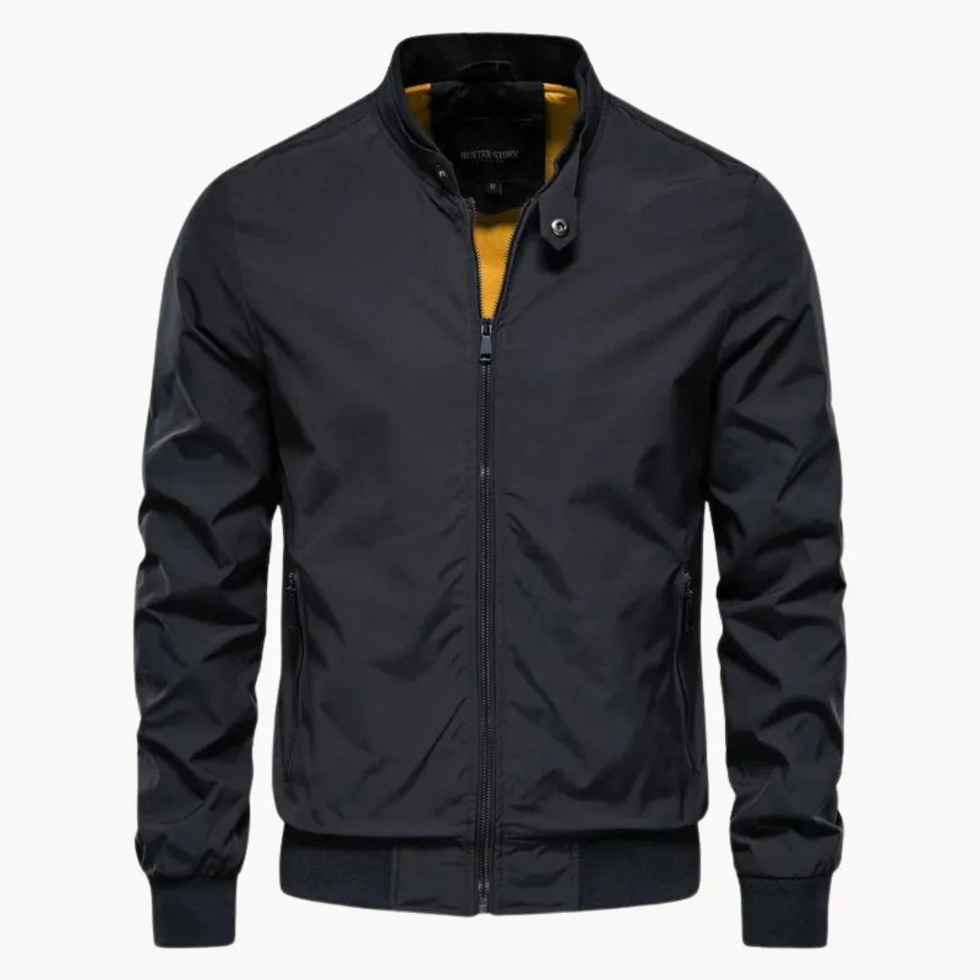 Blouson bomber Hugo à col montant – entièrement doublé