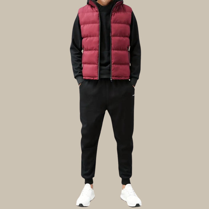 Bodywarmer matelassé homme – gilet léger résistant à l'eau
