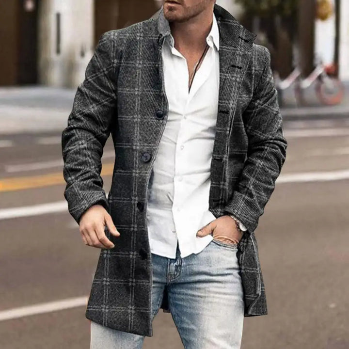 Veste homme élégante toutes saisons – détails soignés