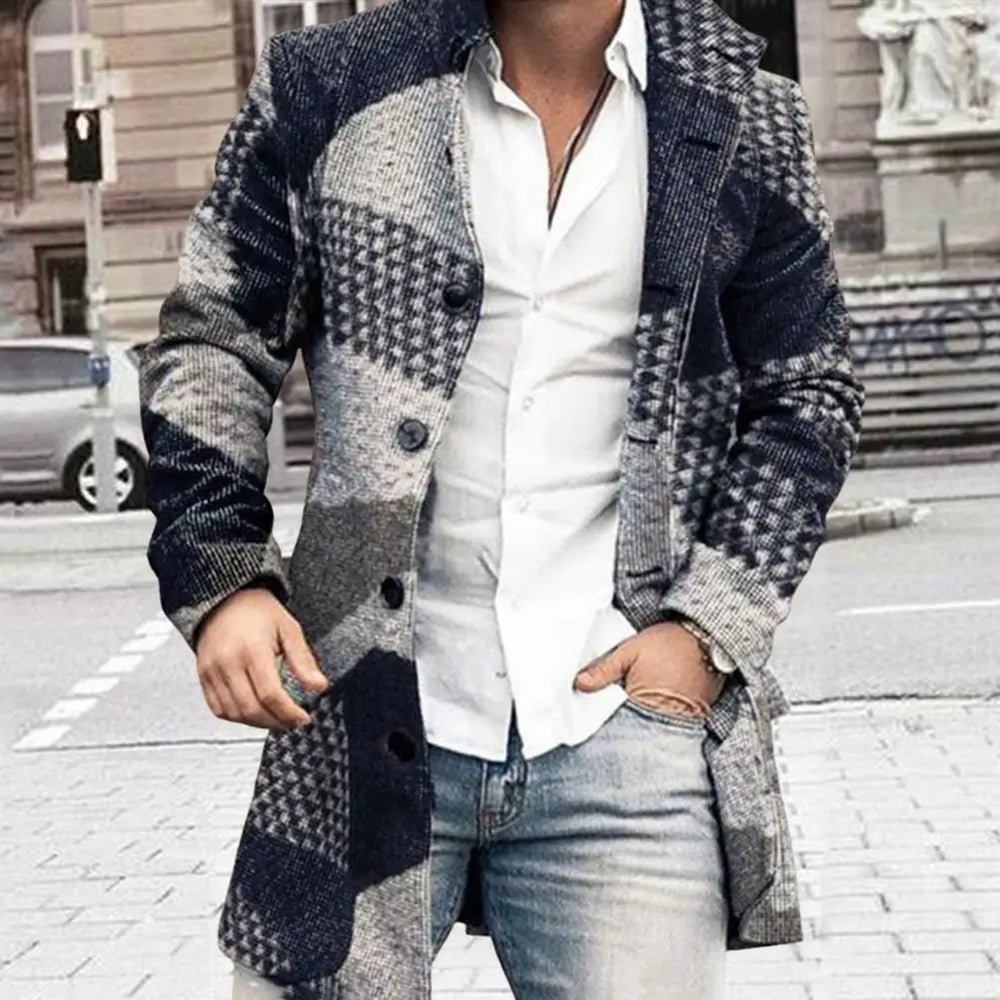 Veste homme élégante toutes saisons – détails soignés