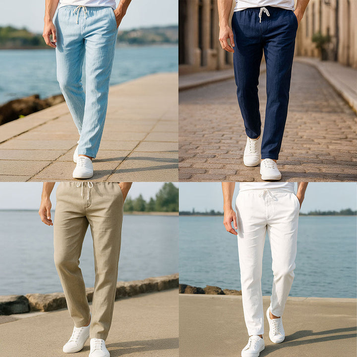 Pantalon en lin homme – léger, doux et respirant pour l'été