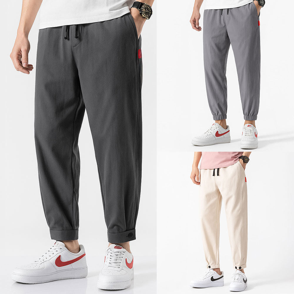Pantalon homme en coton premium – doux, respirant, ajusté