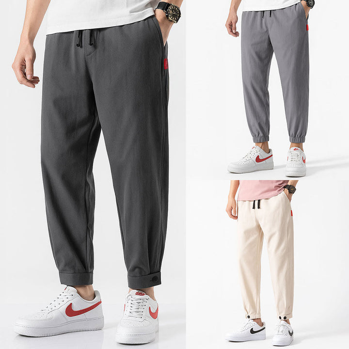 Pantalon homme en coton premium – doux, respirant, ajusté