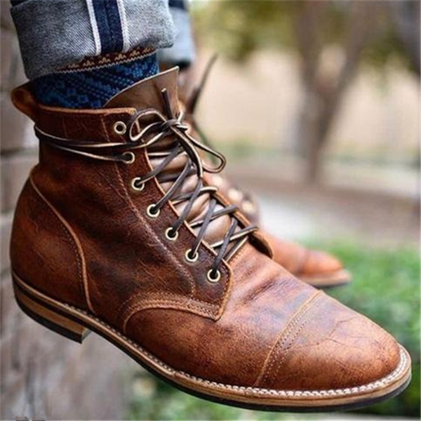 Bottes rétro Echo-07 – caractère vintage et robustesse moderne