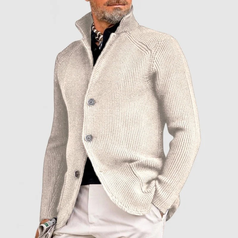 Cardigan Ben en maille fine – boutonné, chaud et raffiné
