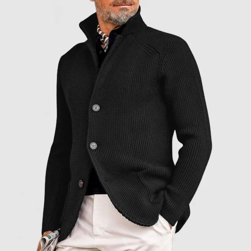 Cardigan Ben en maille fine – boutonné, chaud et raffiné