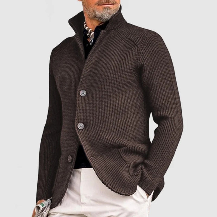 Cardigan Ben en maille fine – boutonné, chaud et raffiné