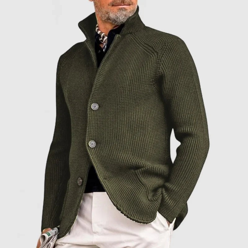 Cardigan Ben en maille fine – boutonné, chaud et raffiné