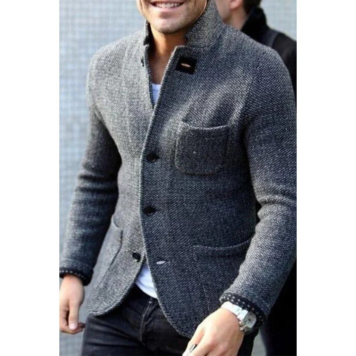 Cardigan Daniel homme rétro – chaleur et style intemporel