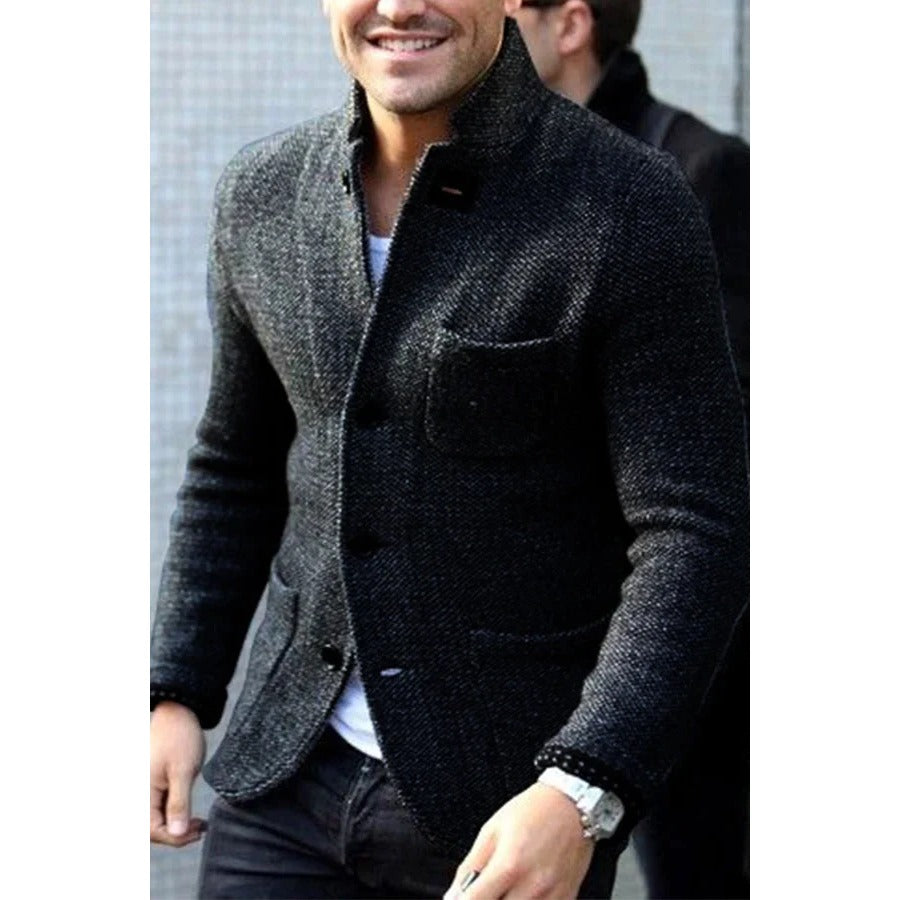 Cardigan Daniel homme rétro – chaleur et style intemporel