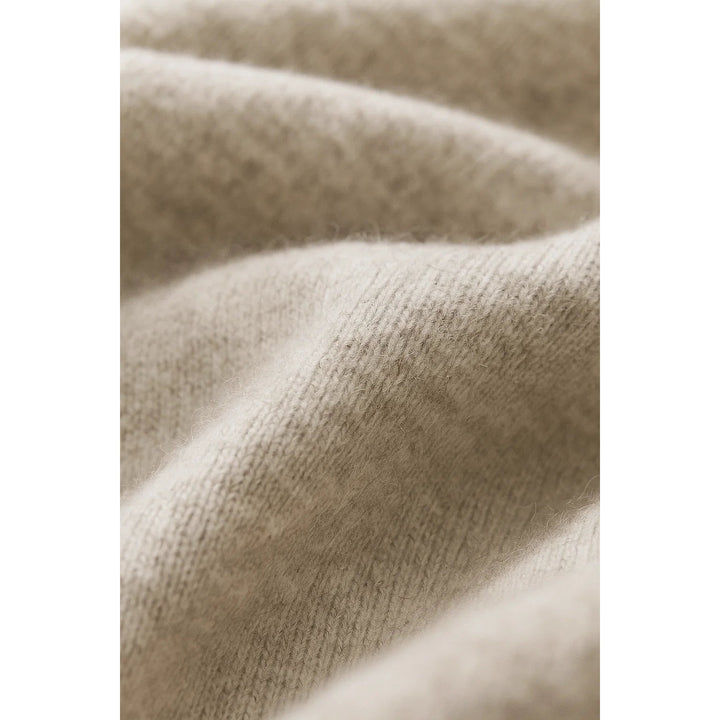 Cardigan homme col V en laine mérinos – maille classique