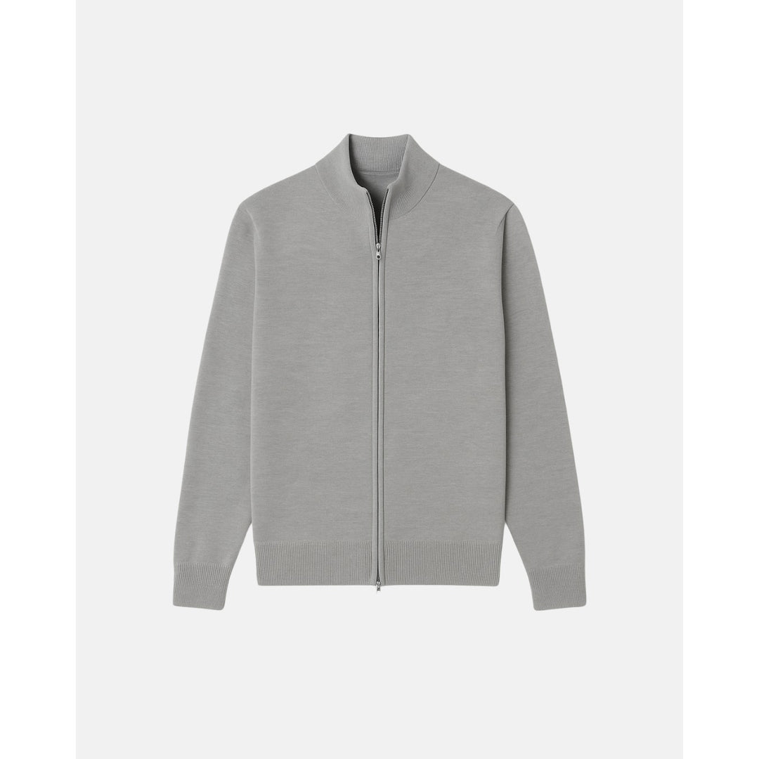 Cardigan homme slim zippé – silhouette élégante et épurée