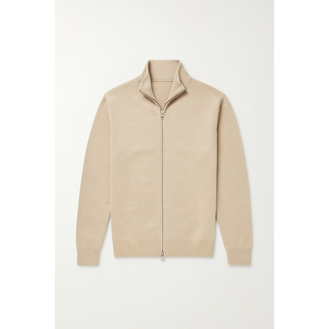 Cardigan homme slim zippé – silhouette élégante et épurée