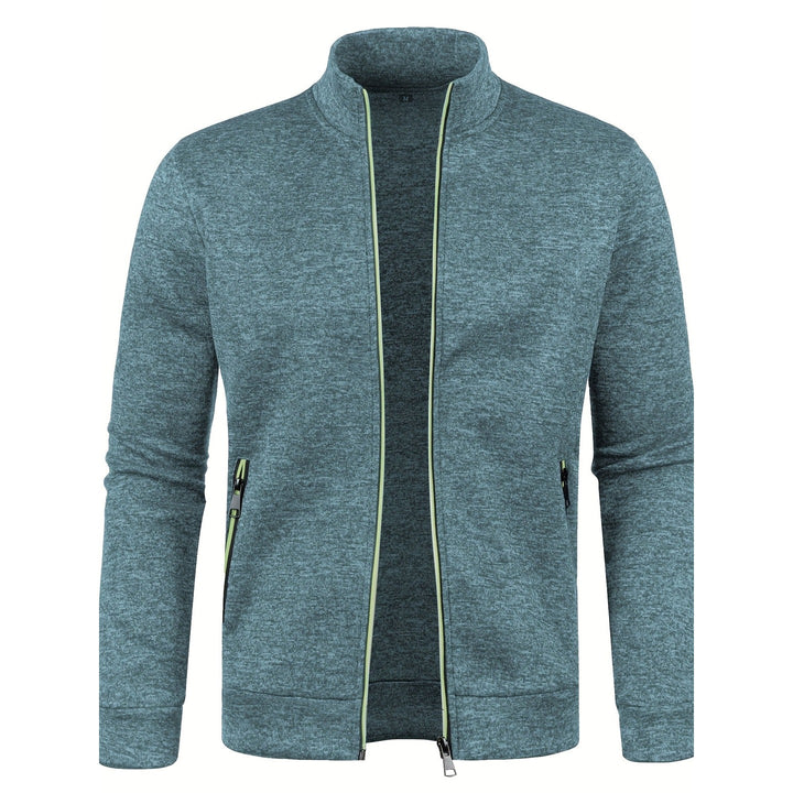 Cardigan zippé homme – stretch et style casual élégant