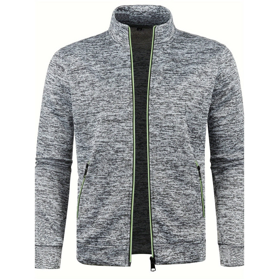 Cardigan zippé homme – stretch et style casual élégant