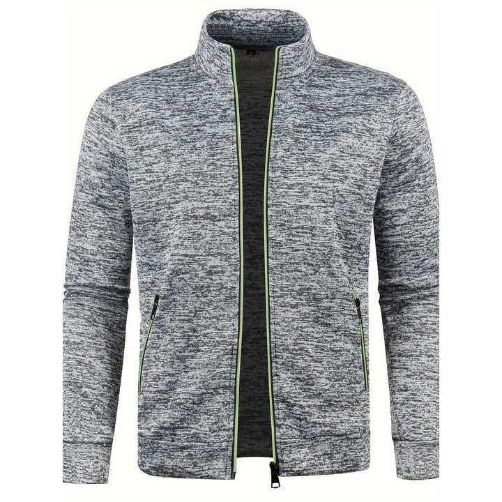Cardigan zippé homme – stretch et style casual élégant