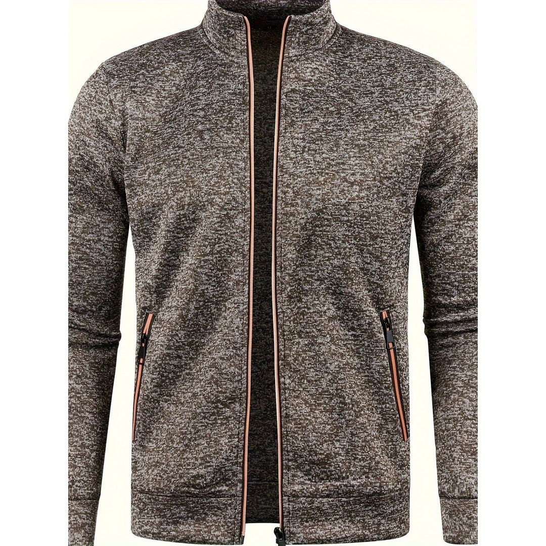 Cardigan zippé homme – stretch et style casual élégant