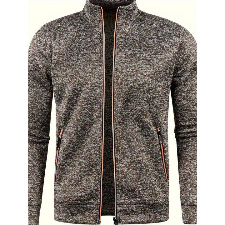 Cardigan zippé homme – stretch et style casual élégant