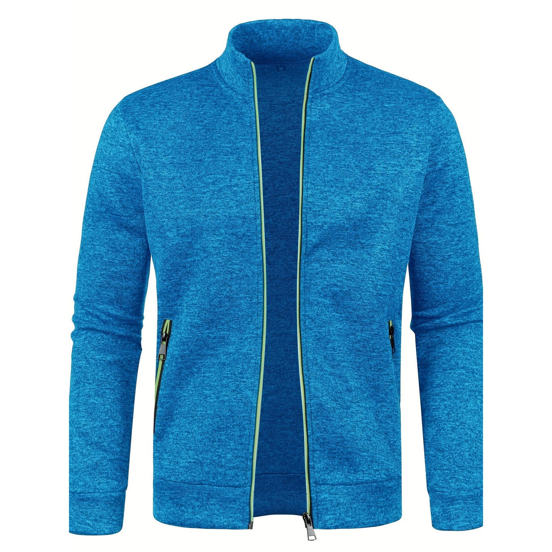 Cardigan zippé homme – stretch et style casual élégant