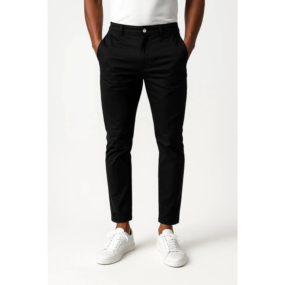 Chino homme stretch coupe moderne – droit et respirant