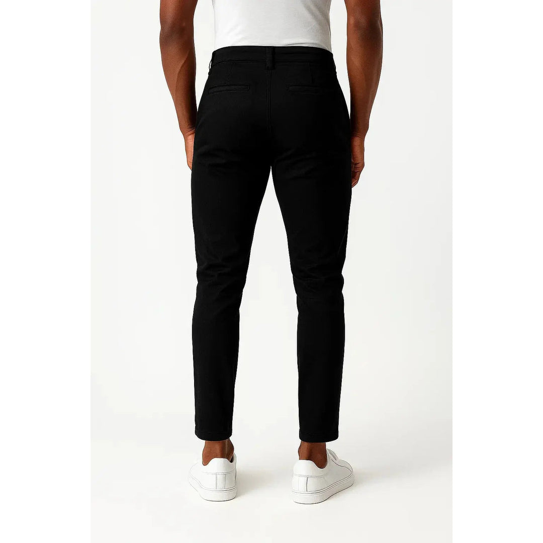 Chino homme stretch coupe moderne – droit et respirant