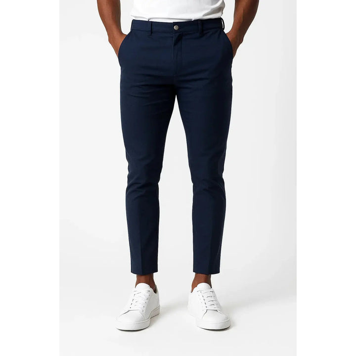 Chino homme stretch coupe moderne – droit et respirant