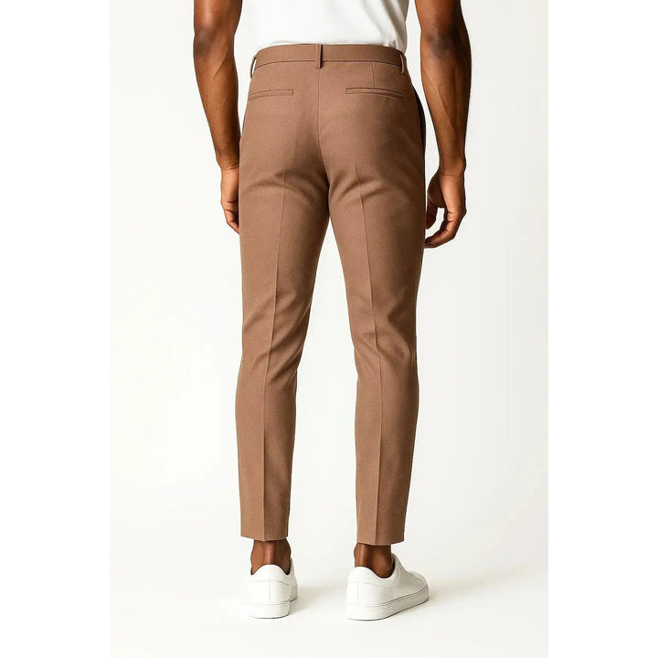 Chino homme stretch coupe moderne – droit et respirant