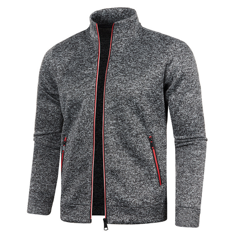 Veste Christian homme coupe-vent – col montant et poches
