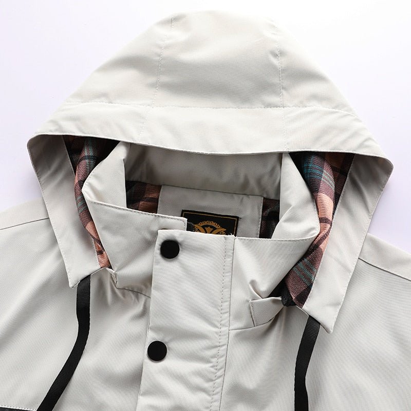 Veste d'hiver homme outdoor – coupe-vent et résistante à l'eau