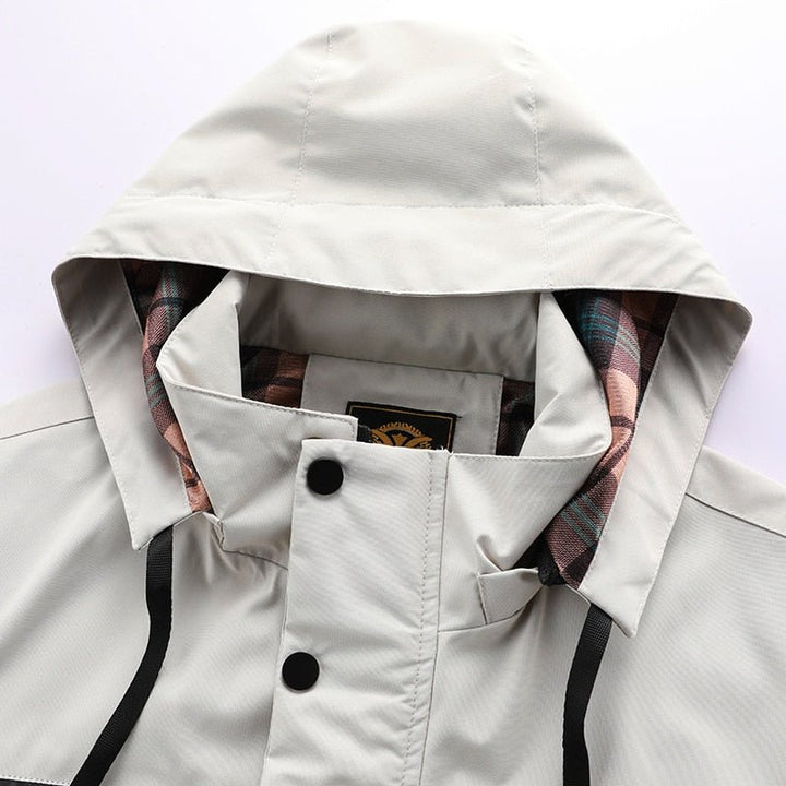 Veste d'hiver homme outdoor – coupe-vent et résistante à l'eau