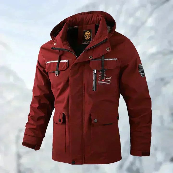 Veste d'hiver homme outdoor – coupe-vent et résistante à l'eau