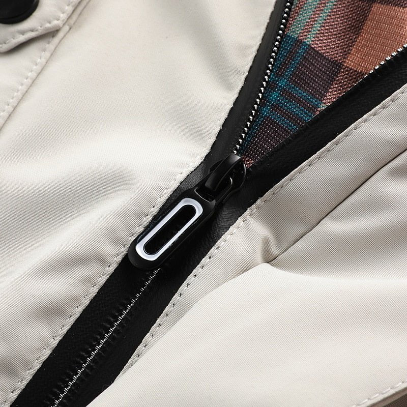 Veste d'hiver homme outdoor – coupe-vent et résistante à l'eau