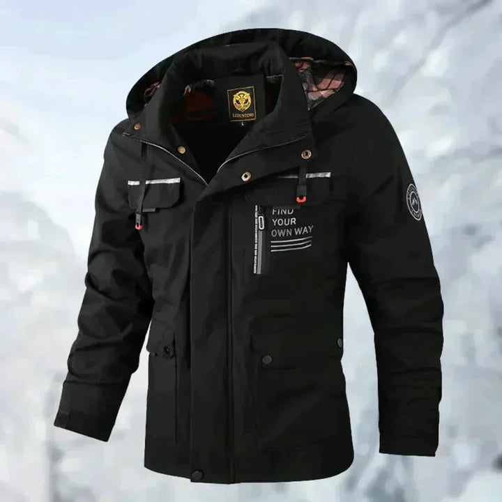 Veste d'hiver homme outdoor – coupe-vent et résistante à l'eau