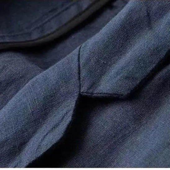 Costume homme en lin et coton – deux pièces léger et respirant