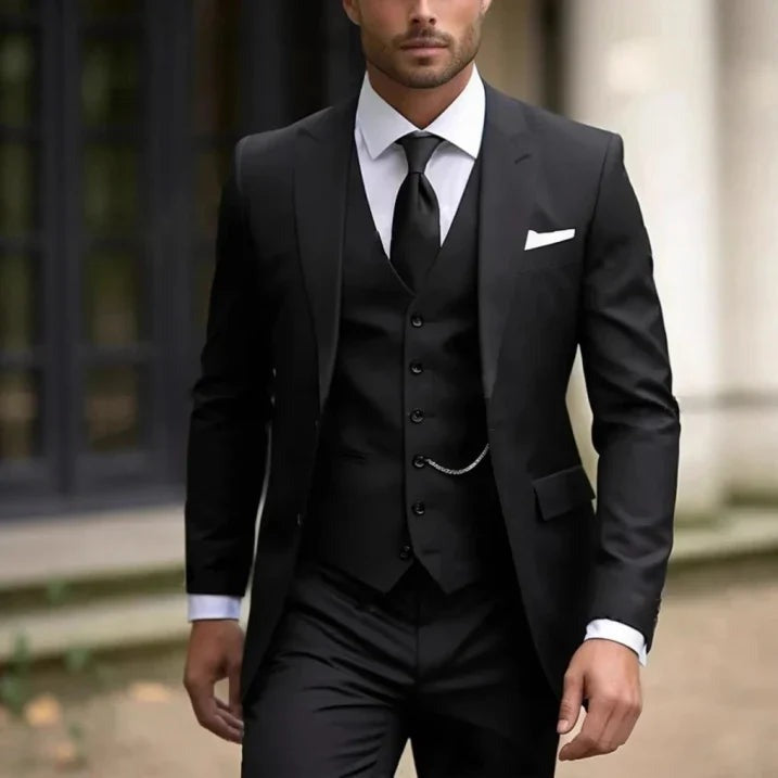 Costume homme trois pièces élégant – mariage et cérémonie