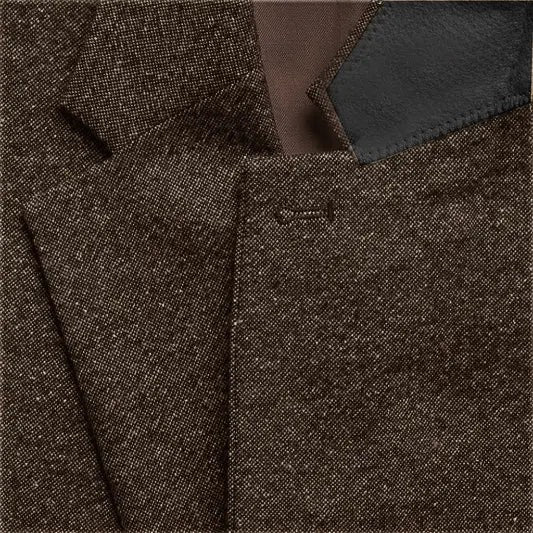 Costume trois pièces homme en tweed de laine – mariage et soirée