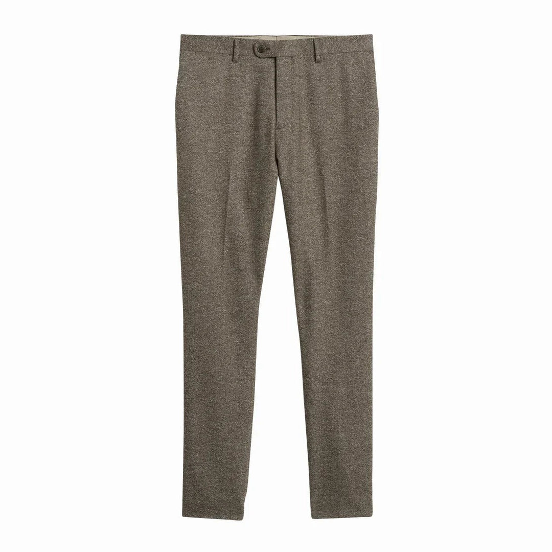 Costume trois pièces homme en tweed de laine – mariage et soirée