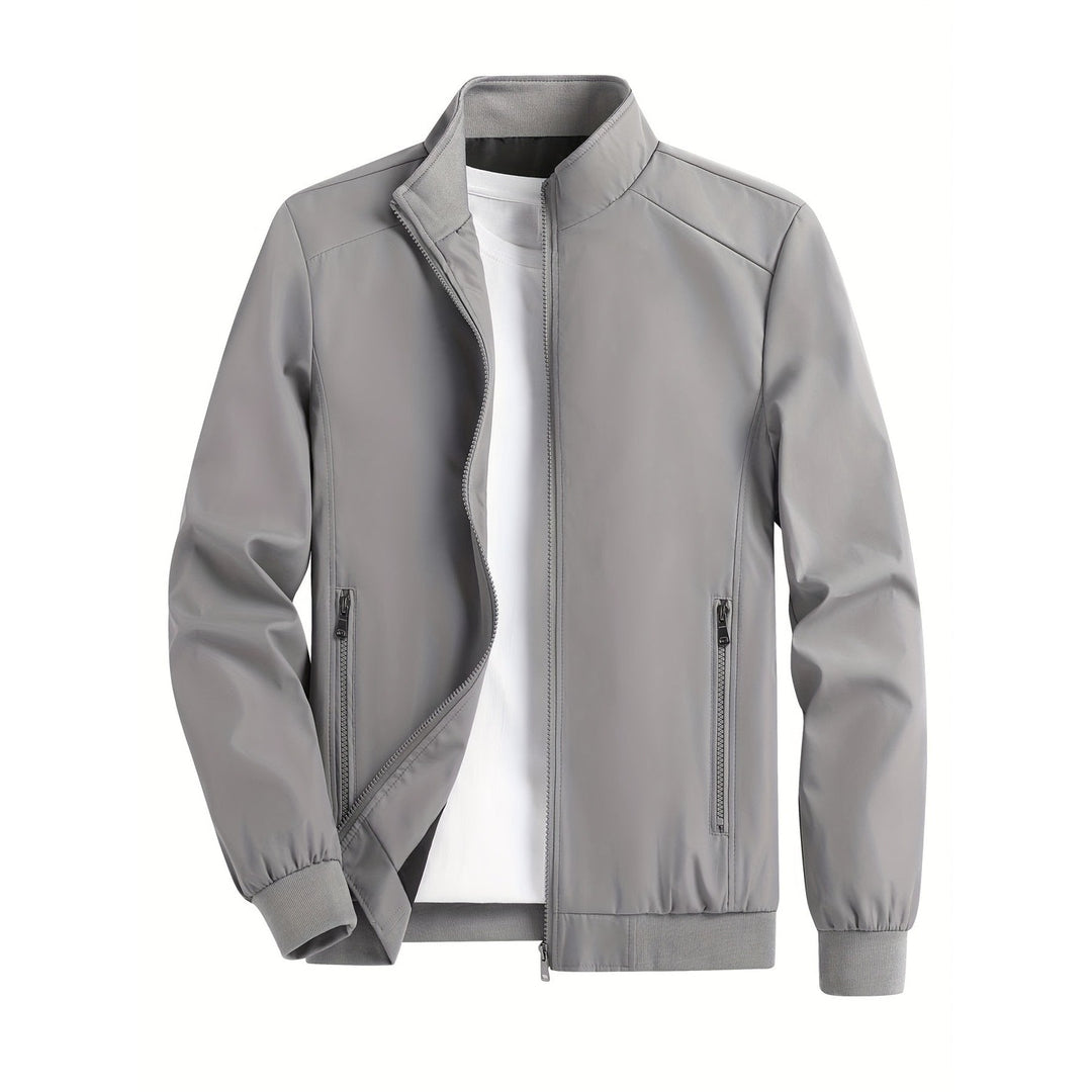 Coupe-vent homme léger et respirant – col montant zippé