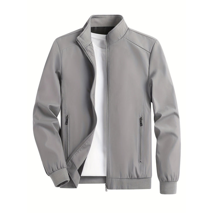 Coupe-vent homme léger et respirant – col montant zippé