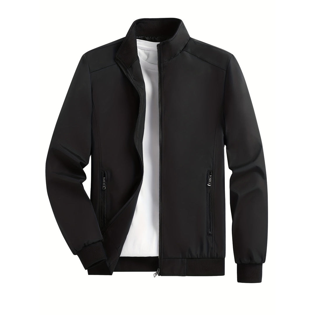Coupe-vent homme léger et respirant – col montant zippé
