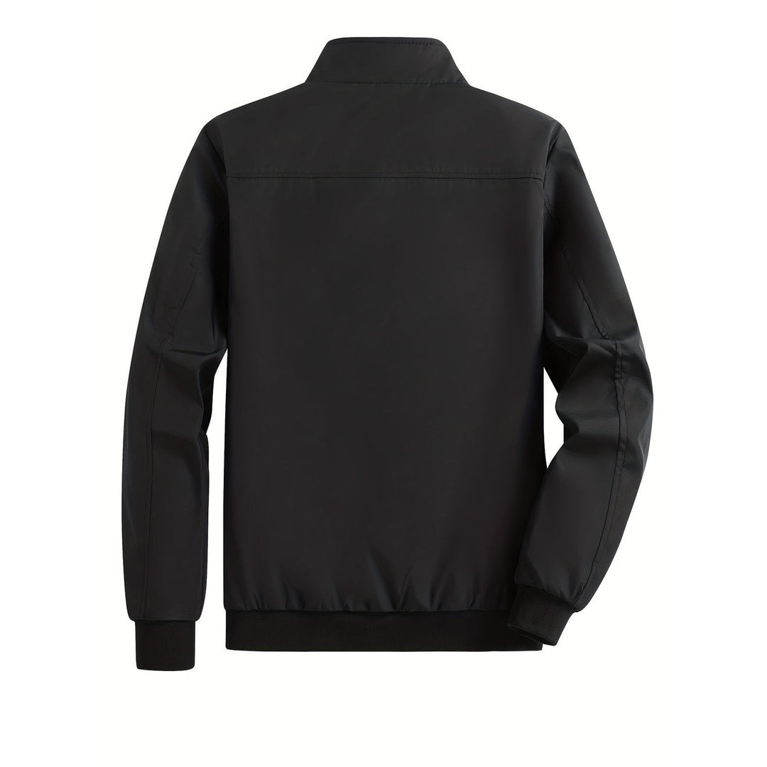 Coupe-vent homme léger et respirant – col montant zippé