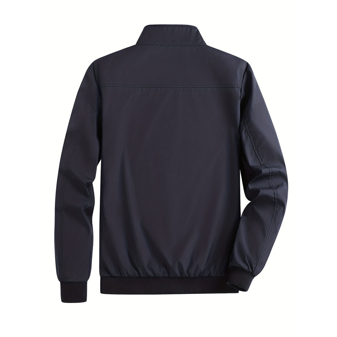 Coupe-vent homme léger et respirant – col montant zippé