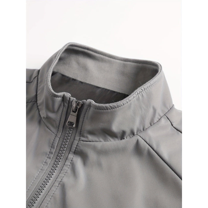 Coupe-vent homme léger et respirant – col montant zippé