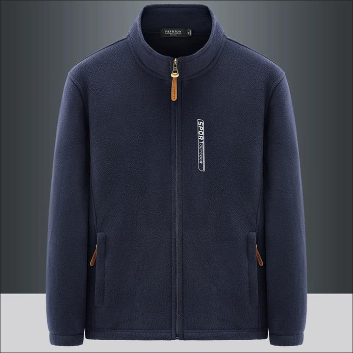 Veste polaire double face homme – chaleur et confort