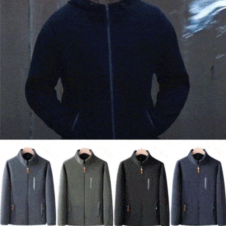Veste polaire double face homme – chaleur et confort