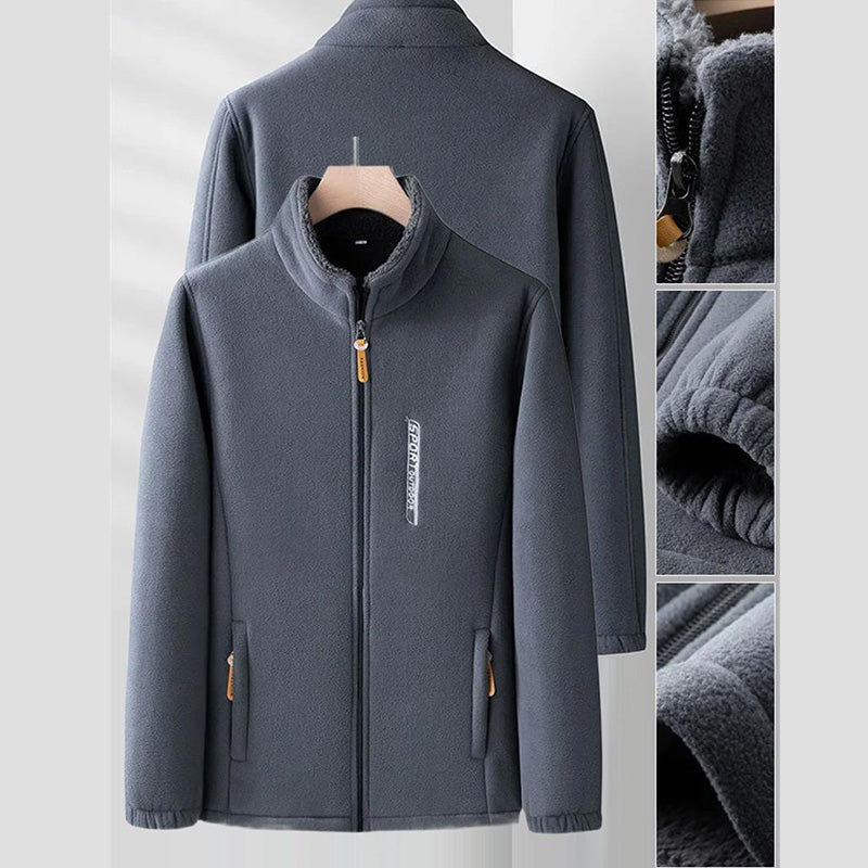 Veste polaire double face homme – chaleur et confort