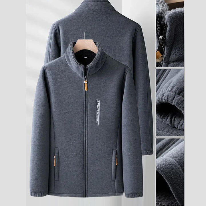 Veste polaire double face homme – chaleur et confort