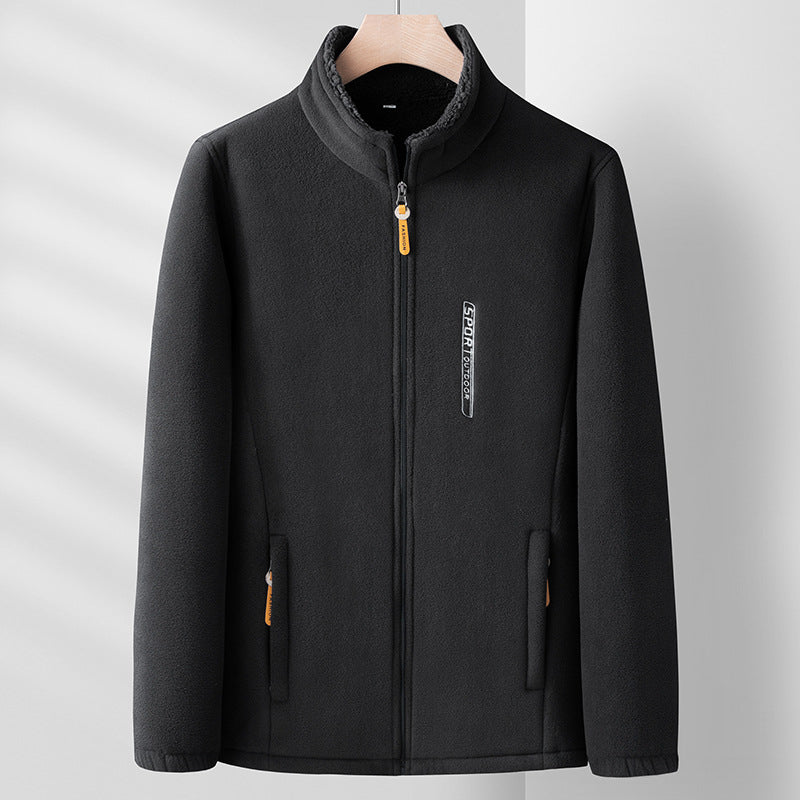 Veste polaire double face homme – chaleur et confort