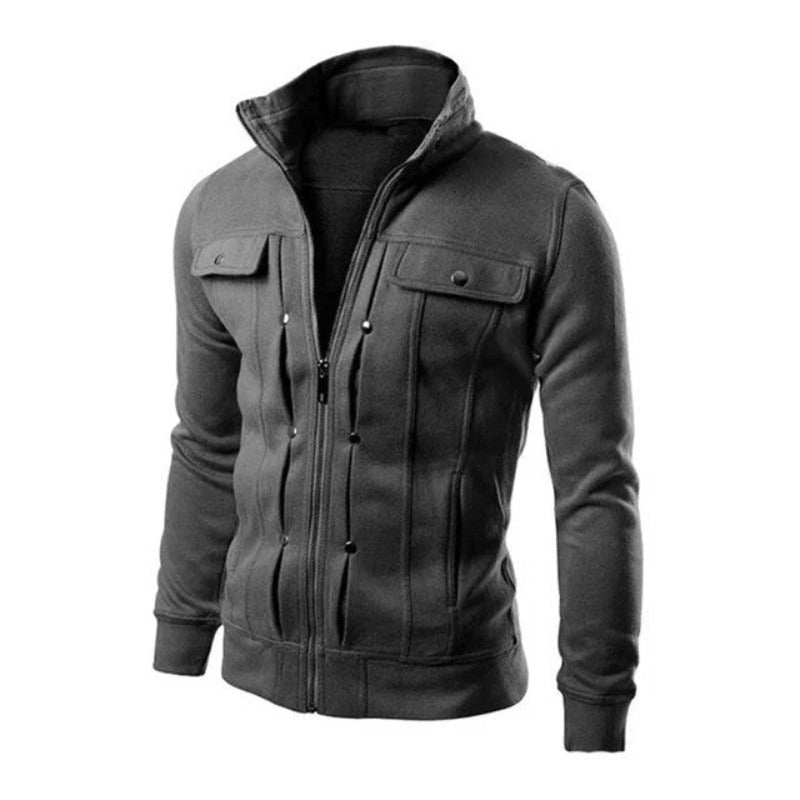 Veste d'hiver homme avec col – confort et allure soignée