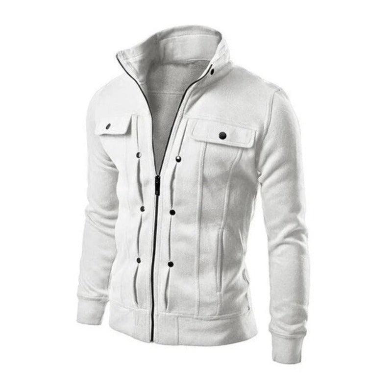 Veste d'hiver homme avec col – confort et allure soignée